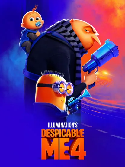 Despicable Me 4 film poster